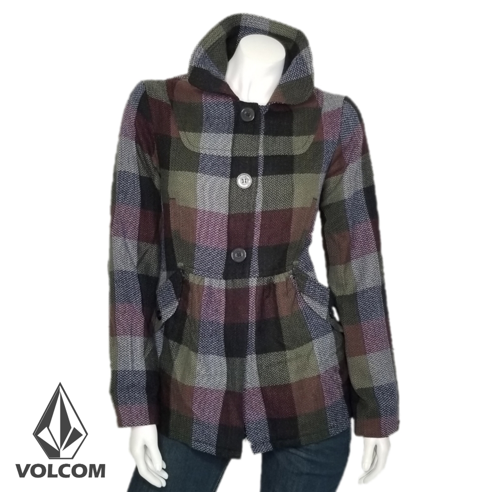 VOLCOM STONE Plaid To The Bone Coat